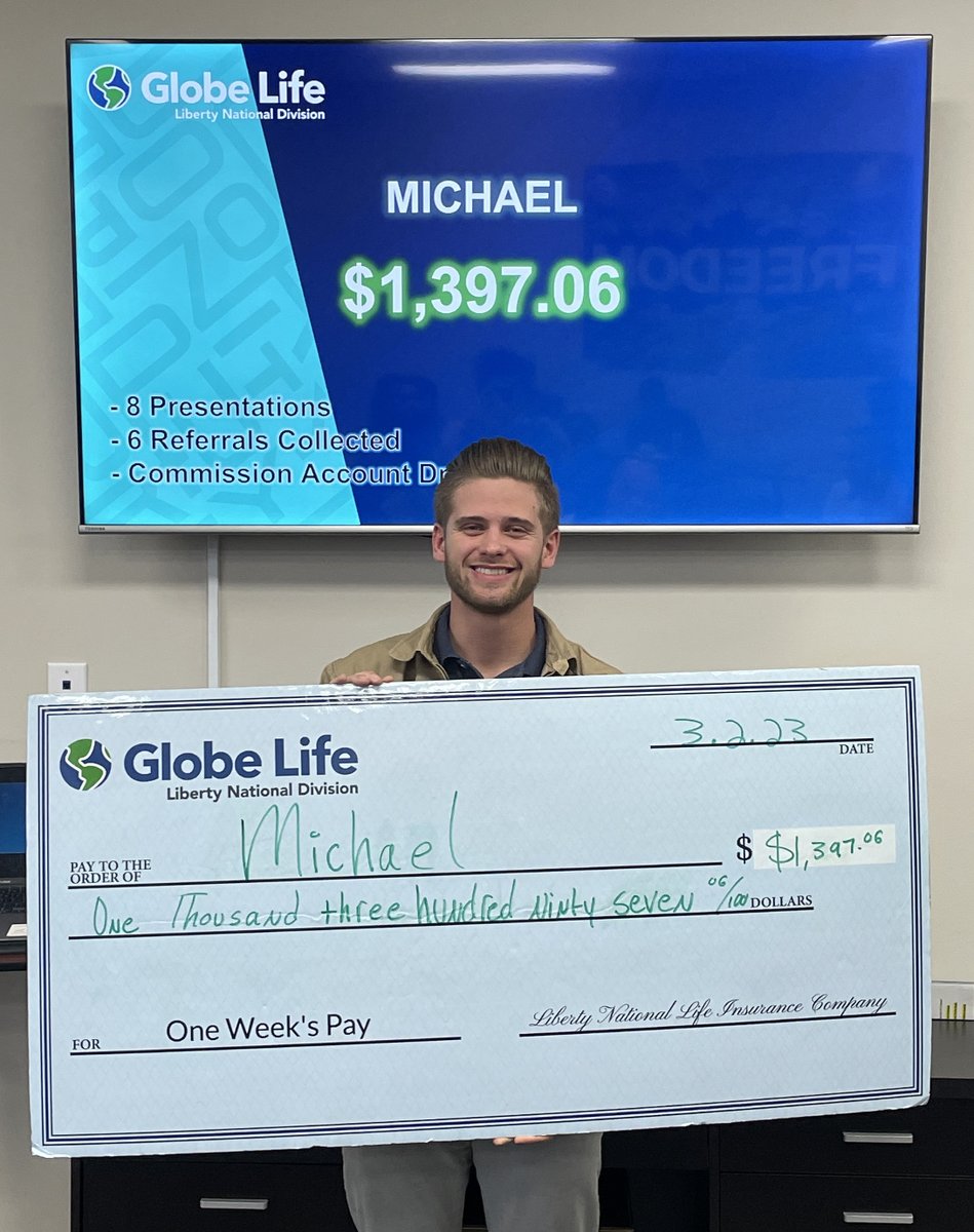LNLMitchell's tweet photo. CONGRATS to last weeks Comma Club, 2️⃣0️⃣% Bonus Club and 🔝agents in our Ocean Springs, MS office!! #TheMitchellAgencies #GlobeLifeLifeStyle #OneWeeksPay #Freedom https://t.co/QzQQ9YoeIL