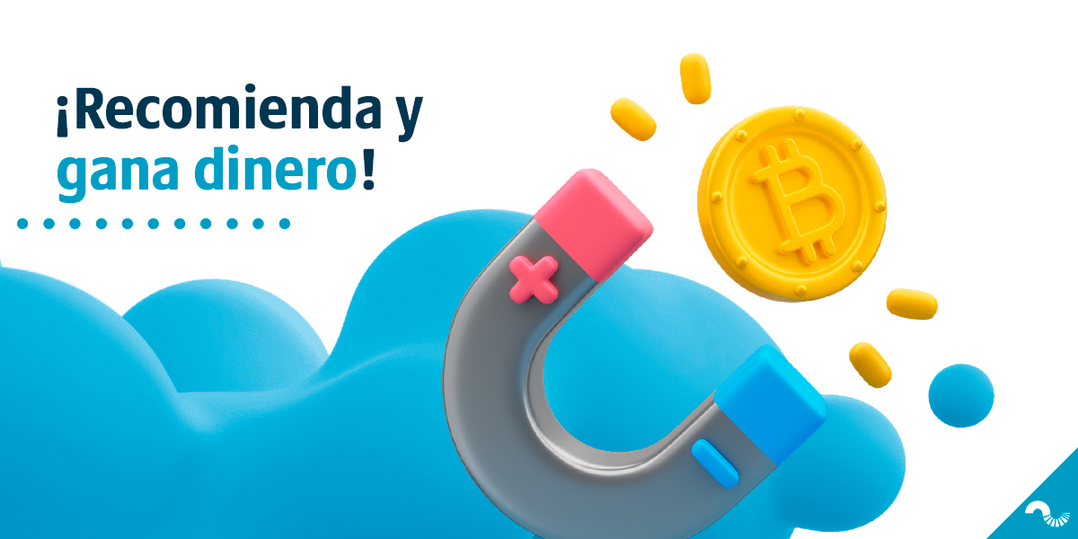 ¡Gana dinero recomendando! 🗣️ 💰

Registra a tus amigos y familiares y recibe el 50% de las comisiones de compra-venta que se les cobre. 💸 Obtén más información en la sección "Recomendaciones" de tu cuenta Coinmotion. ¡Únete ahora! 👏

➡️ bit.ly/recomendar-coi…