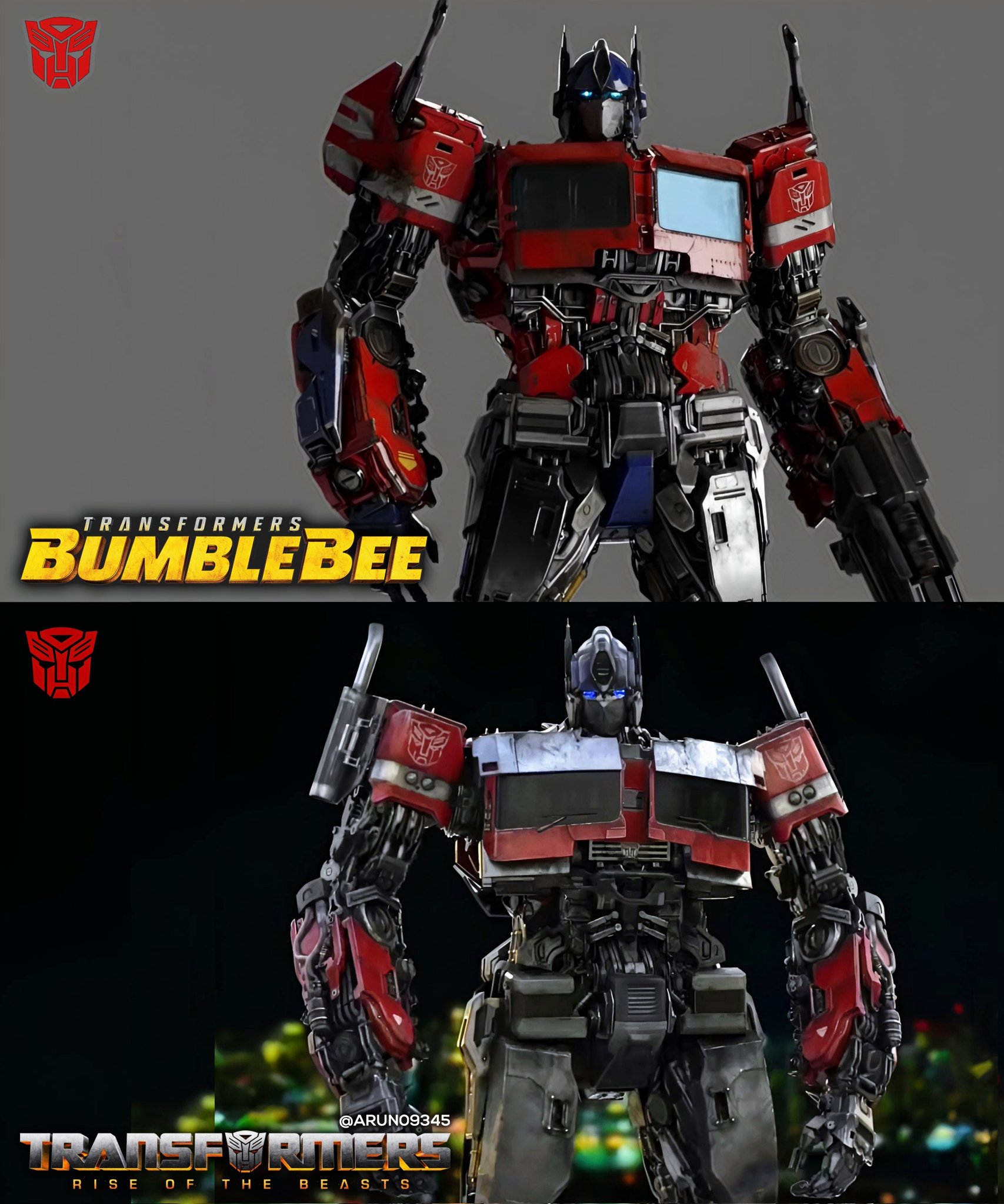 bumblebee vs optimus prime