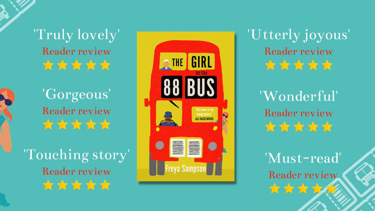 ZaffreBooks's tweet image. From the author of #TheLastLibrary comes another wonderfully uplifting story of two strangers on a London bus. 💞

#TheGirlOnThe88Bus is out in this gorgeous new paperback in April! 

Pre-order your copy here: loom.ly/RizaN7k