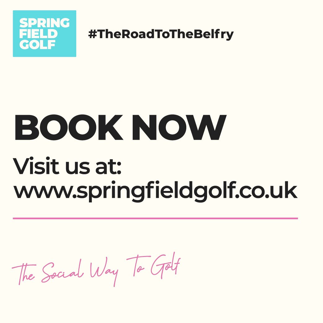 spr1ngfieldgolf's tweet photo. Introducing the first 2 qualifiers in ‘The Road To The Belfry’ series! @shrigleygolf &amp; @wl_resort 

Format: 
-Singles StableFord
-1 night, 2 rounds
-Top 6 qualify for the final at @TheBelfryHotel 
- Prizes 🥇🥈🥉
-Live scoring
-NTP &amp; Long Drive

Visit: https://t.co/0b6njhXIEn https://t.co/RXheaDHOLf