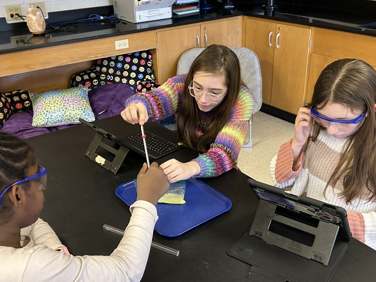 6RedScienceD56's tweet photo. Studying chemical and physical properties and changes! #scienceisfun #labdayeveryday #d56achieves https://t.co/noWwVVY20r