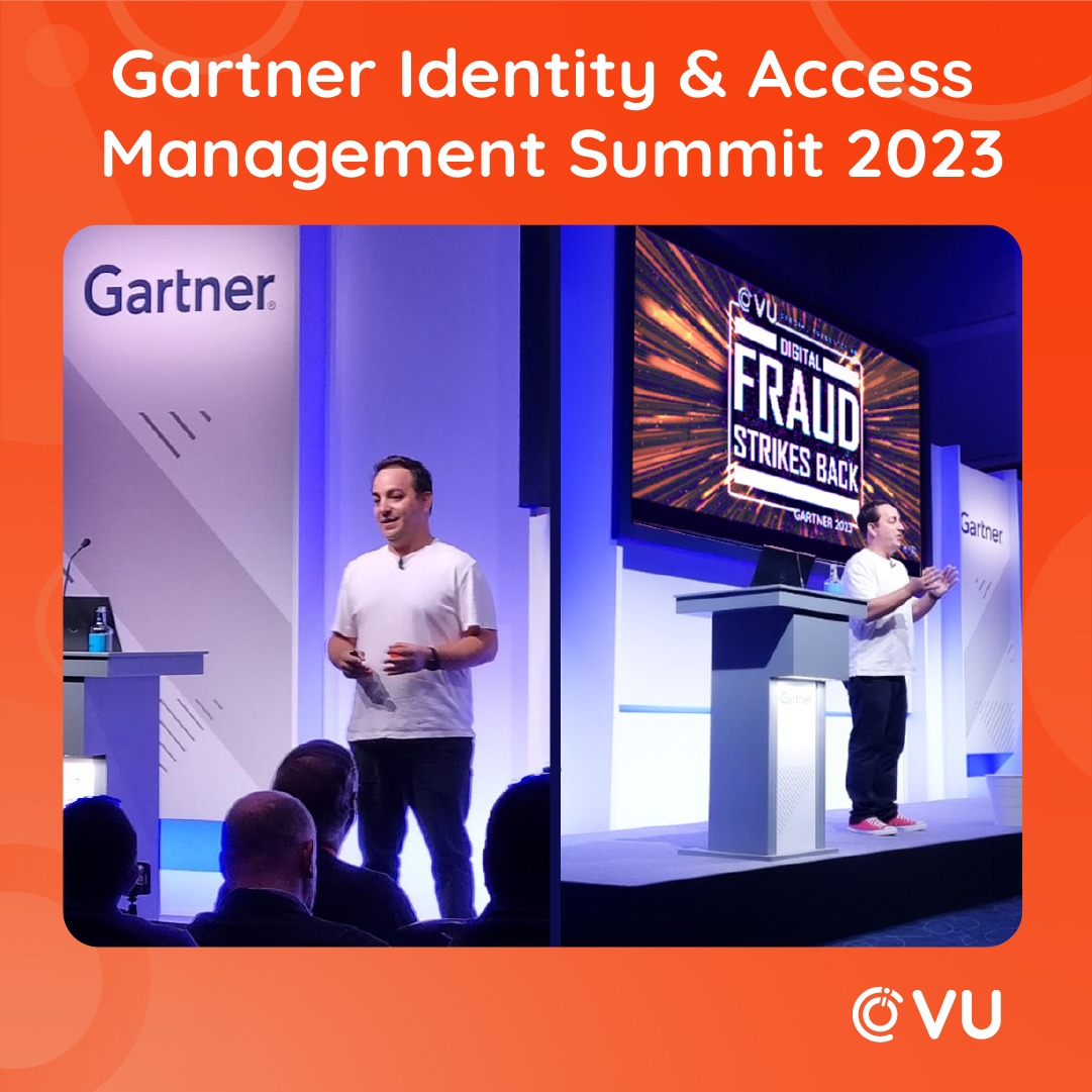sstranieri's tweet photo. I had the opportunity to represent @vusecurity  once again at the Gartner Identity &amp; Access Management Summit 2023 in London. I open a thread to tell you about my talk "Digital Fraud Strikes Back."  
#GartnerIAM #SSI #OnlinePersona #VU https://t.co/ktg4IfDTm4