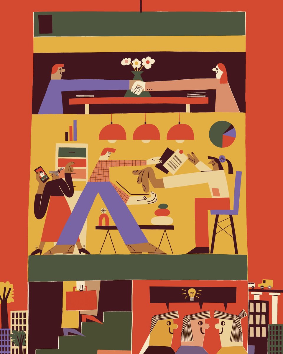 Cartel publicitario para WeWork.