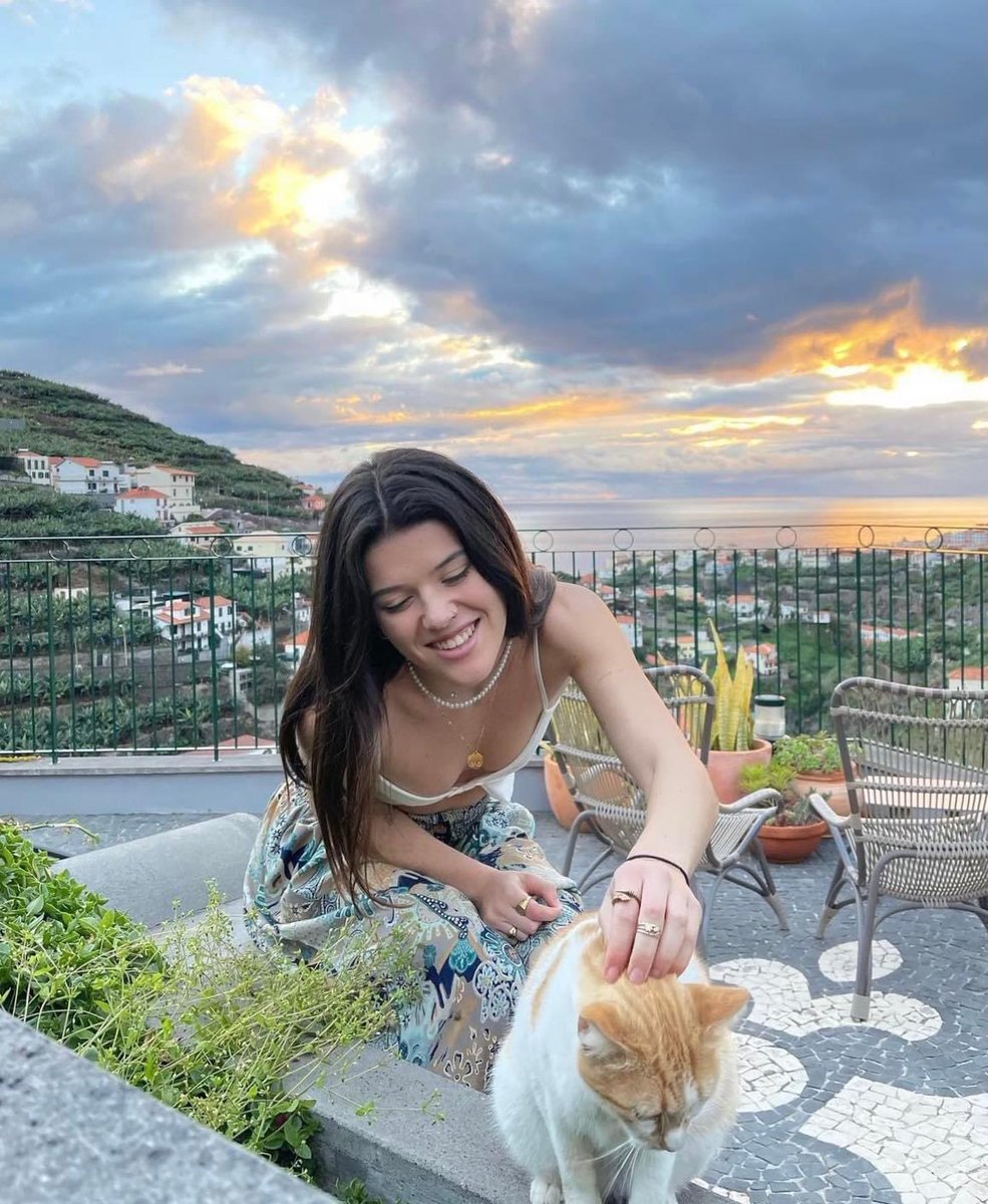 🇬🇧 Our guests simply cannot resist Mel 🐈 and her cuteness 🥰🌅

#homeawayfromhome #lovinglife #poolside #creatememories #smiling #happy #hotellife #relaxingholiday #naturelover #ruralhotelportugal #sunset #relaxingtime #hotel #madeira #natureza #ruralhotel #quintadasaraiva