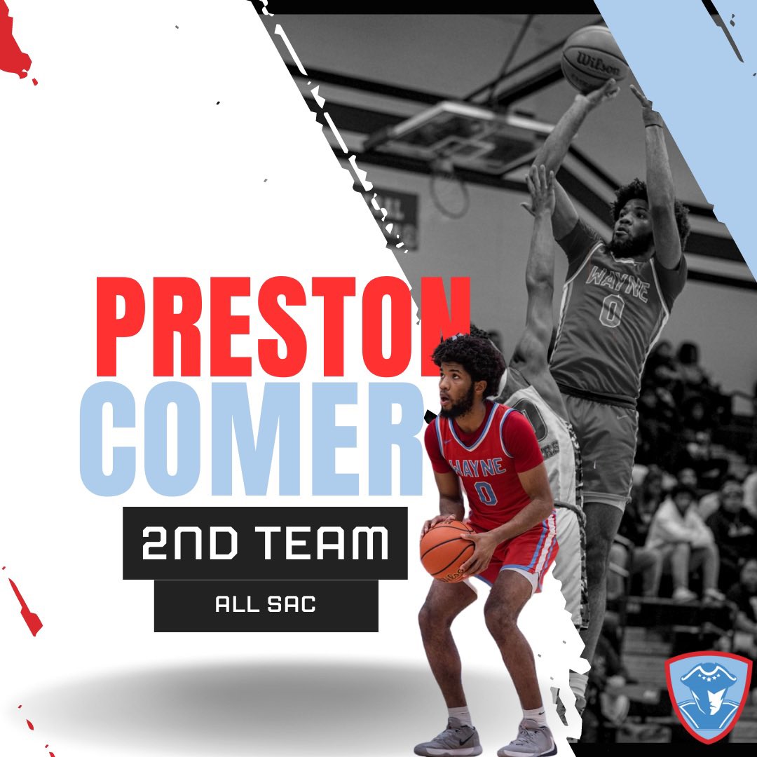 Wayne Men’s Basketball (@waynehoops) on Twitter photo Congrats to <a href="/Trey_1_0/">HJ Dillard III</a>, <a href="/ballhard006/">Monte Smith Jr</a>, and <a href="/prestoncomer1/">Preston Comer</a> for making 2nd Team All SAC Congrats to <a href="/Trey_1_0/">HJ Dillard III</a>, <a href="/ballhard006/">Monte Smith Jr</a>, and <a href="/prestoncomer1/">Preston Comer</a> for making 2nd Team All SAC
