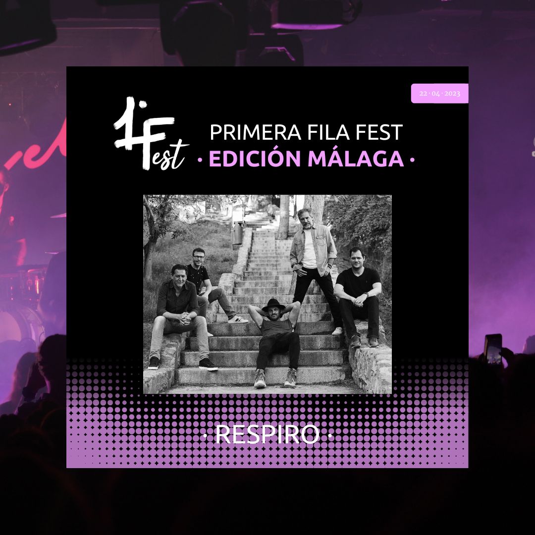 --> bit.ly/3IZxIkQ
RESPIRO inauguran el cartel del PRIMERA FILA FEST MÁLAGA!!
Este miércoles 8 de marzo a las 18:00 anunciaremos el resto del cartel en directo en <a href="/ArcoFMCantabria/">ARCO FM Cantabria</a>.
103.2 FM Cantabria y arcofm.com/escuchar 
#primerafilafest #festival #indie #pop #rock