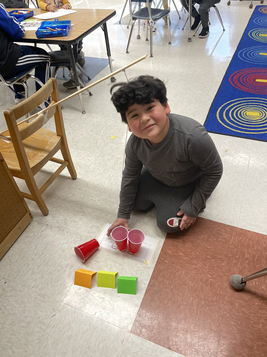 sharcivil's tweet photo. We could not wait for science today! Pushes and Pulls unit… How can we knock a wall down without hitting the houses? Success!! @KBurke4242 @LTPS1 @SlackwoodSchool https://t.co/aGAwG6LkwO