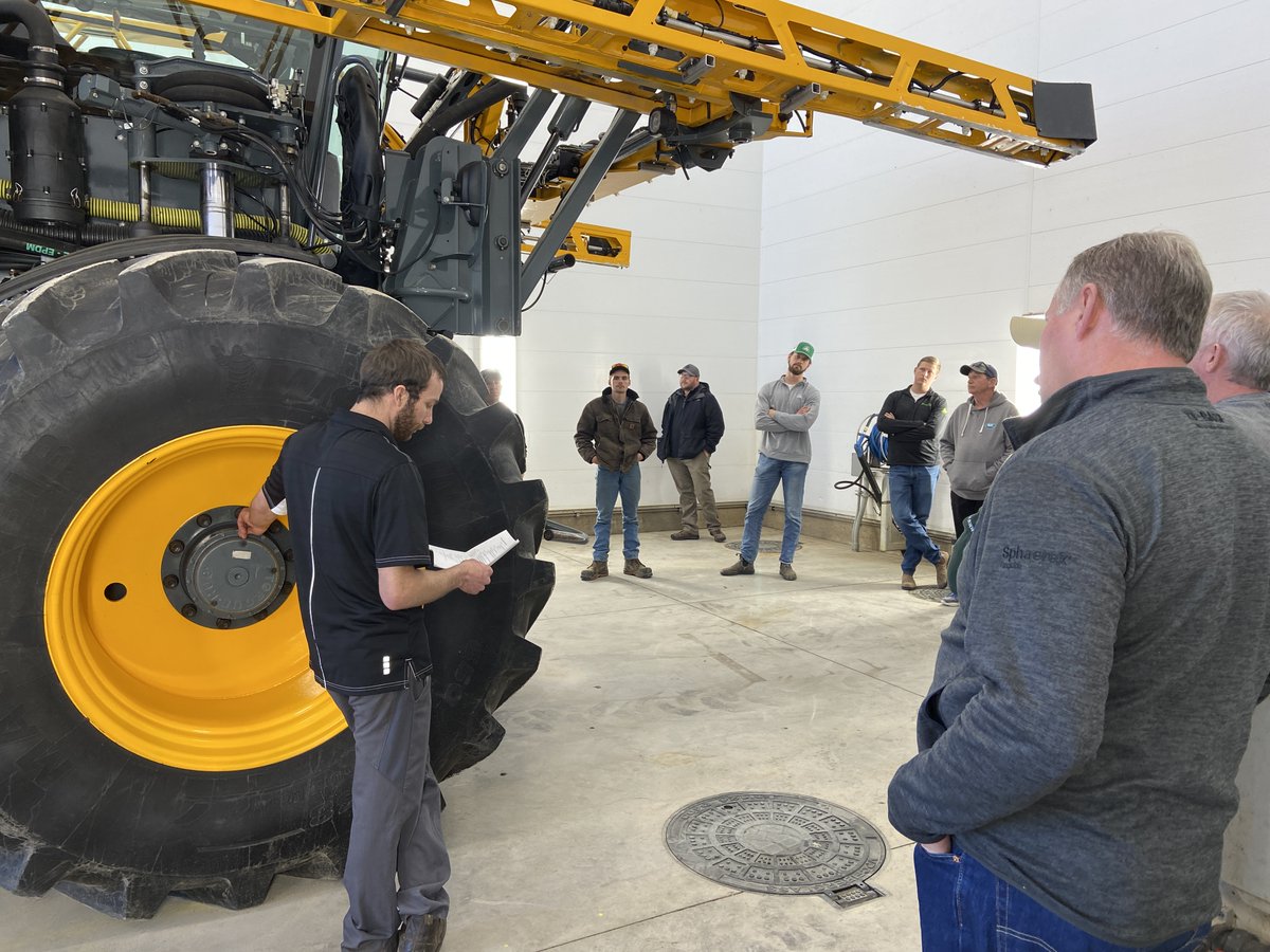 PremierEquip1's tweet photo. Successful day in Listowel at the Hagie Sprayer Optimization Clinic! Thanks to everyone who attended and our team of experts for sharing. #hagie https://t.co/3ELlARhYRD