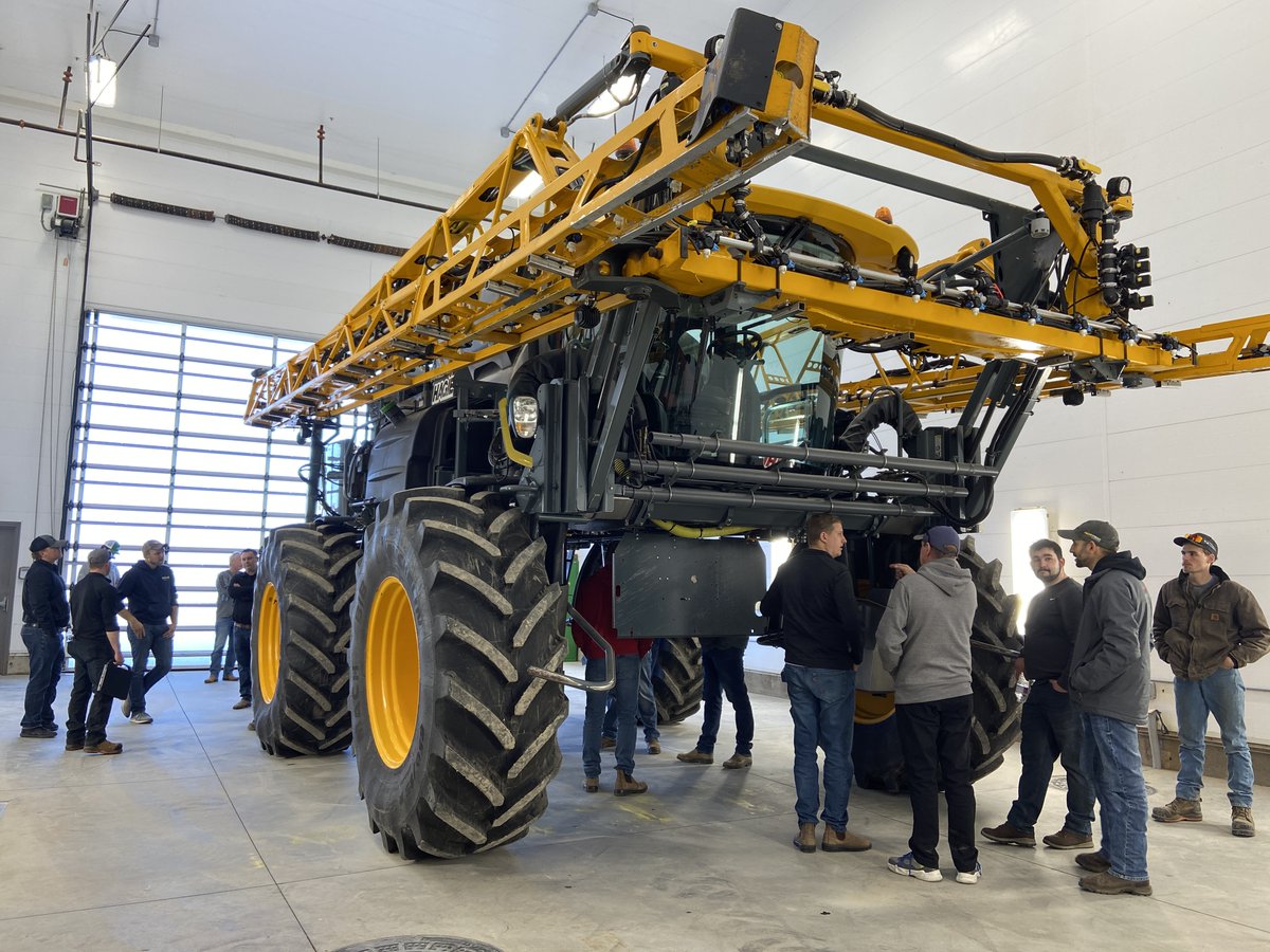 PremierEquip1's tweet photo. Successful day in Listowel at the Hagie Sprayer Optimization Clinic! Thanks to everyone who attended and our team of experts for sharing. #hagie https://t.co/3ELlARhYRD