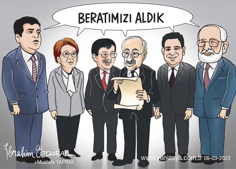 yeniasya's tweet photo. Günün Karikatürü https://t.co/ExAcvAx0Ir https://t.co/4Skw5DjPJk