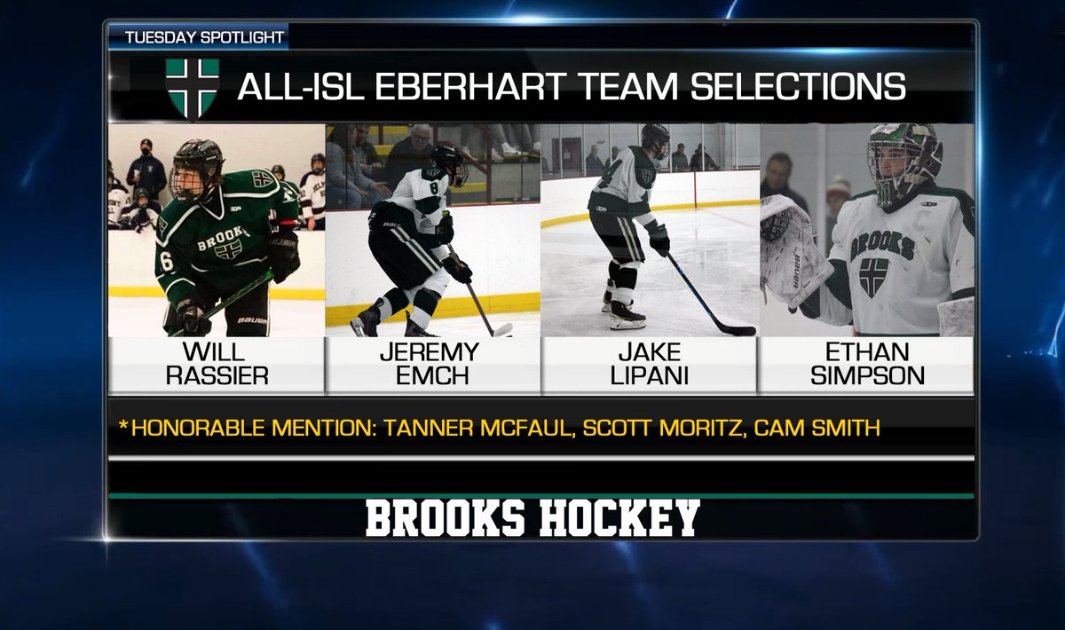 BrooksHockey's tweet image. Congratulations to our Brooks boys for making the ALL ISL Eberhart Division Team!! #GoBrooks