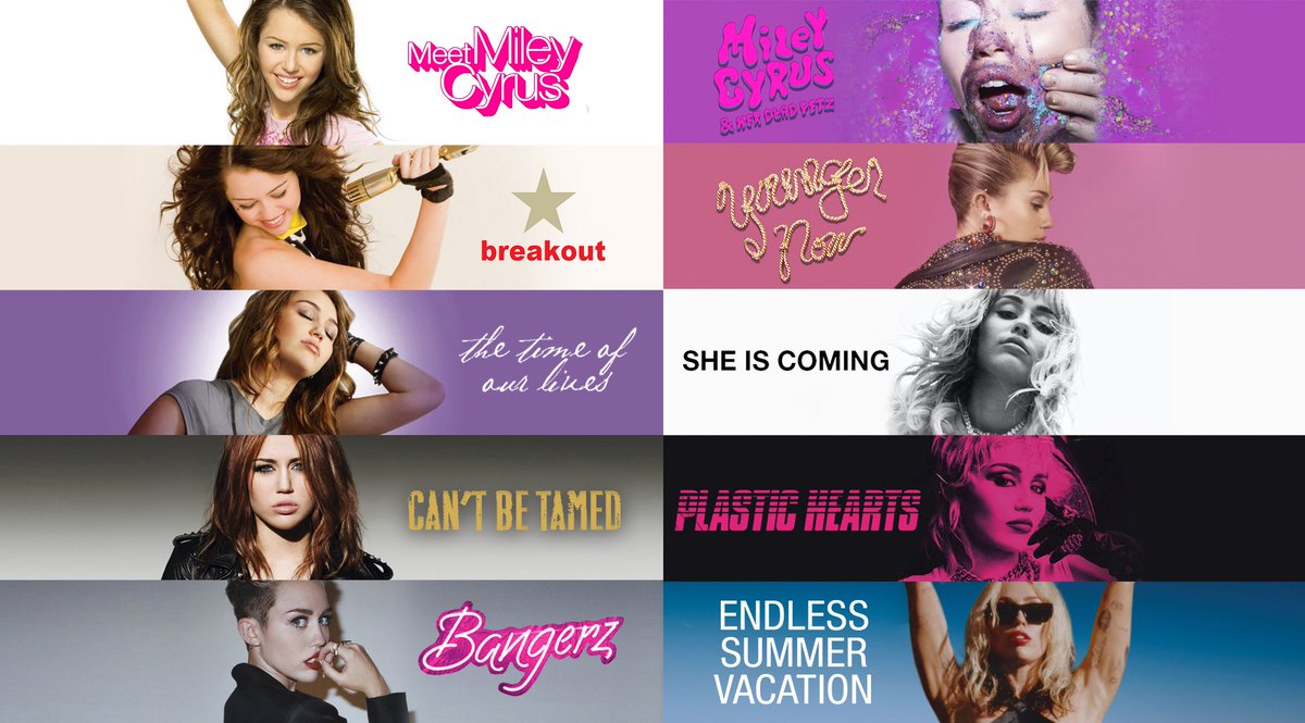 MileyUpdates's tweet photo. SOCIAL EXPERIMENT: in which era you joined as a miley cyrus stan? https://t.co/hoVBZKaXyx