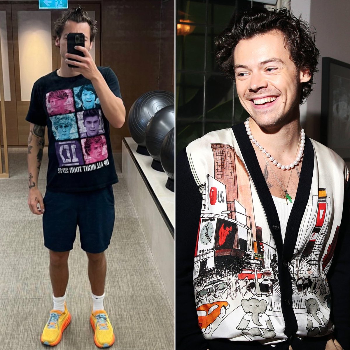 Pop Crave on Twitter "Harry Styles confirms his selfie wearing a One