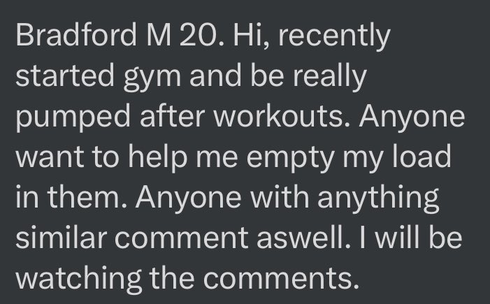 UKConfessions22's tweet photo. 20, Bradford https://t.co/02bFwUc2U6