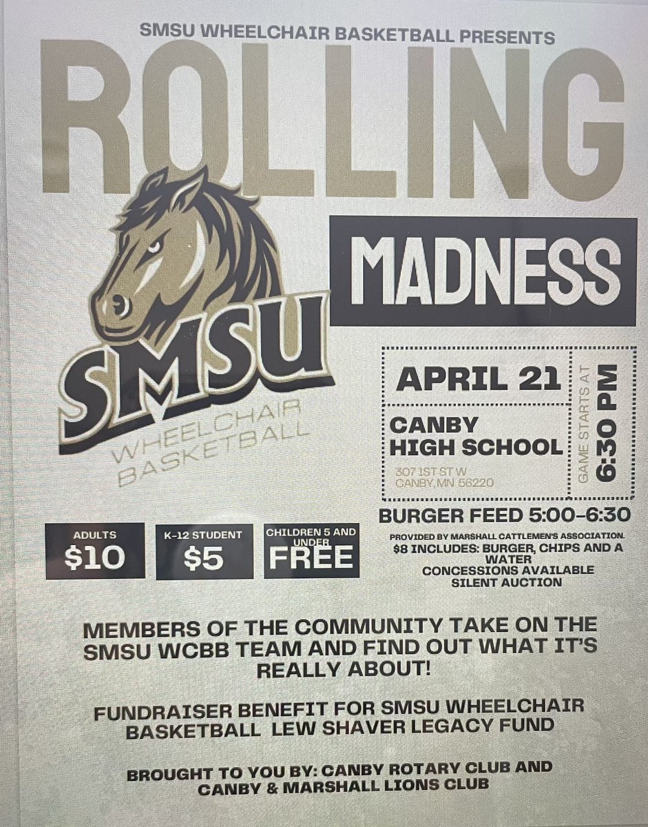 Mark your calendar!!!