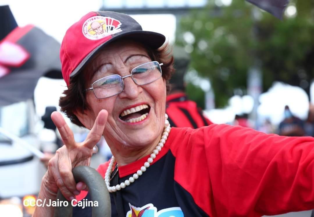Nicaragua es ejemplo mundial en cuanto a equidad de género y restitución de derechos a las mujeres, dándoles más protagonismo en todos los espacios de nuestra patria bendita y siempre #Nicaragua 🇳🇮 🔴⚫️

#AdelanteMujeresHeroicas
<a href="/Politicanica_/">Soy Humana 😎 Mayte Silva 💓</a>
<a href="/Atego16/">@🅰🆃🅴🅶🅾 🇳🇮</a> <a href="/Frances_Rivera2/">RC 🇳🇮❤️🖤🇳🇮</a> @rcs_ni