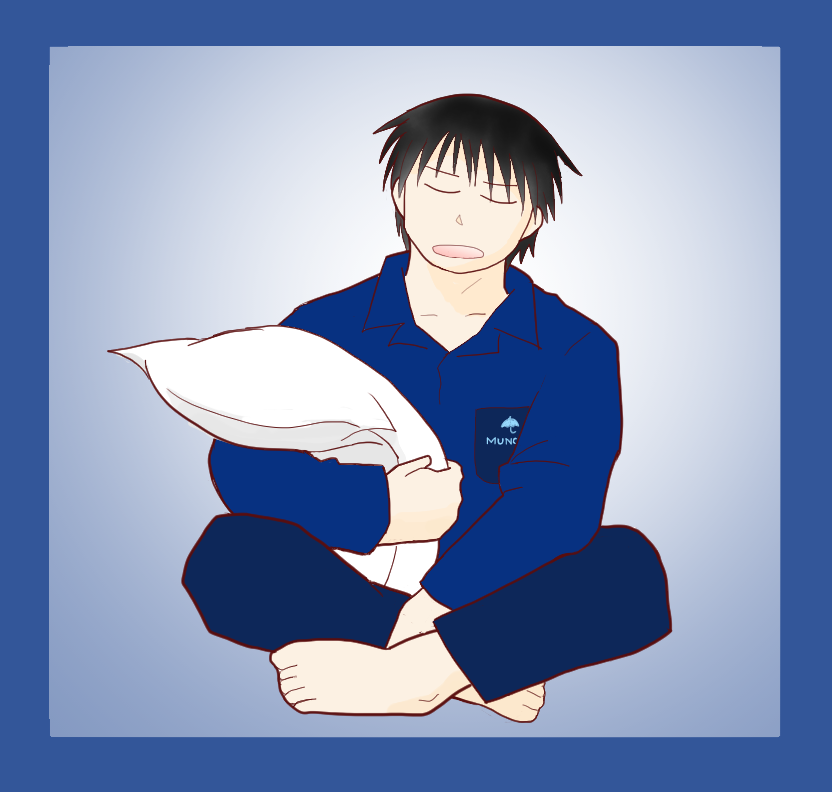 tomobe_611's tweet photo. 先日の描きなおしついでにといただきましたリクエストパジャ増田
たぶん　お望みのハヤテ柄はこんなんじゃないと思いますが
ハヤテっぽいぬいを持たせたので🙏♡🐶　← https://t.co/YitgUFcDAZ