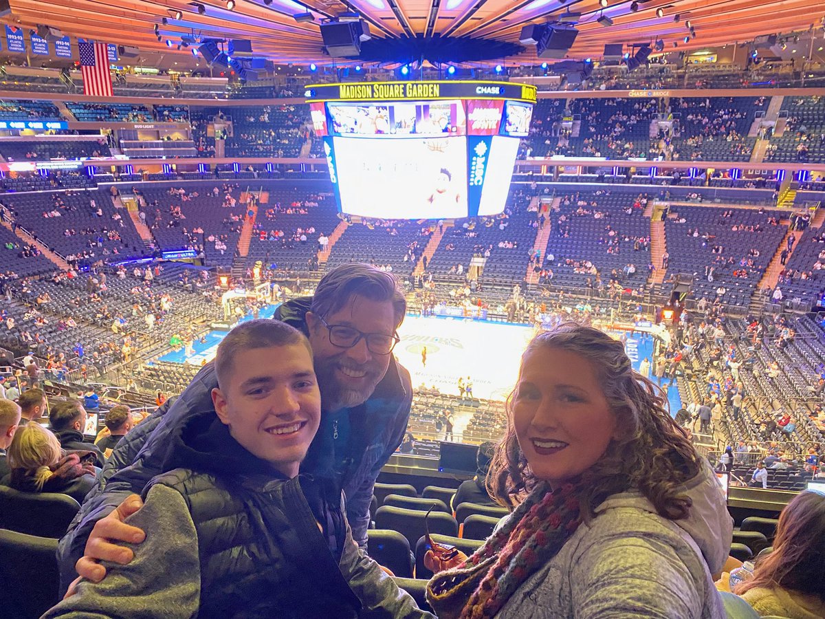 LouisBridgman's tweet photo. #NYKMSG https://t.co/nDHAK7FaoO