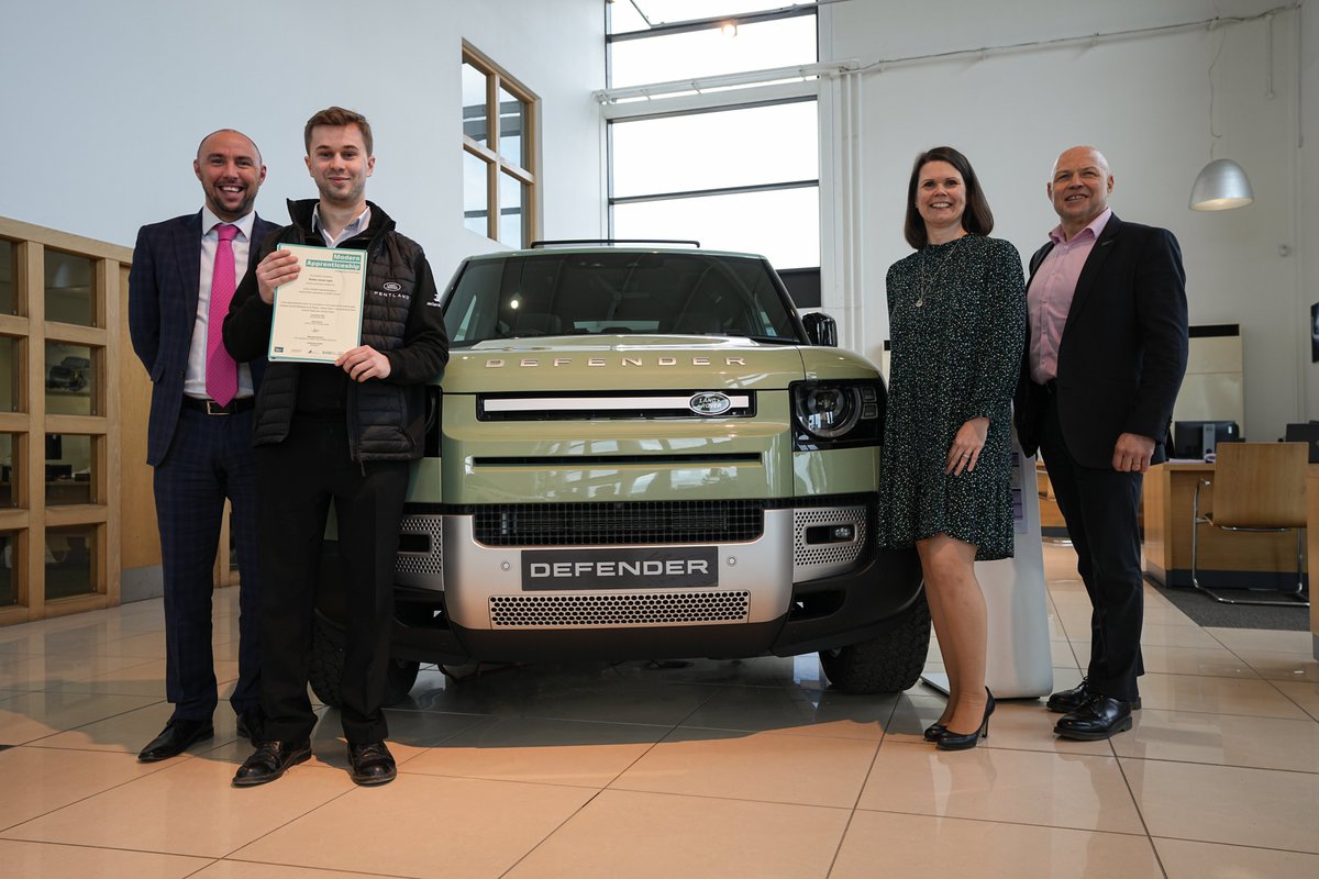 We visited our Apprentice Robbie Inglis recently to see him presented with his <a href="/skillsdevscot/">Skills Development Scotland</a> funded MA certs by members of the <a href="/johnclarkmotors/">John Clark Motor Group</a>  Management team - well done Robbie all the very best for the future and thanks to all at JCMG for their continued support of Bosch!
