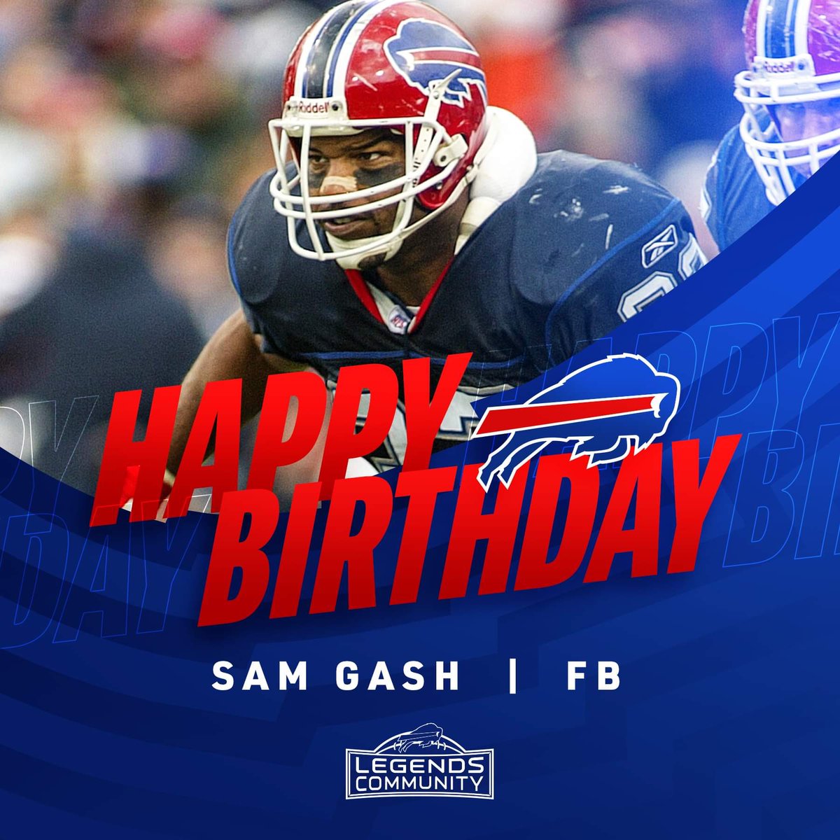 Birthday shoutout to a gridiron great, Bills Legend, Samuel Gash! 🙌

#GoBills