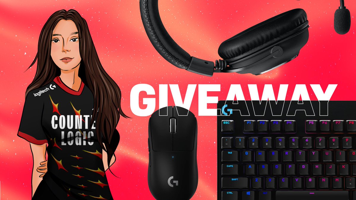 🚨GIVEAWAY🚨
I've partnered up with <a href="/LogitechG/">Logitech G</a> to do a peripheral package giveaway to celebrate joining @clgaming !! 

♥️+♻️+follow to enter, and @ 2 friends who need an upgrade! 

🗓️ Winner announced 03/17 GL to everyone :)