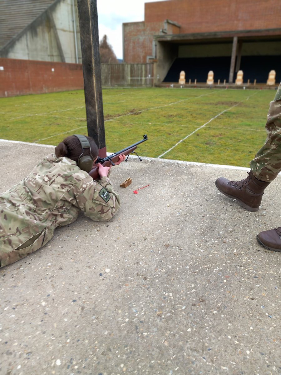 RAF Experience Camp Day 1 saw cadets from 70 Sqn on the range at RAF Halton #Team70 #whatwedo #weekoffschool