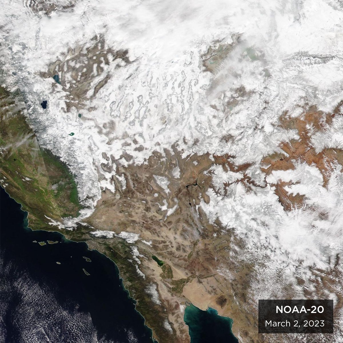 Joint Polar Satellite System JPSS on X