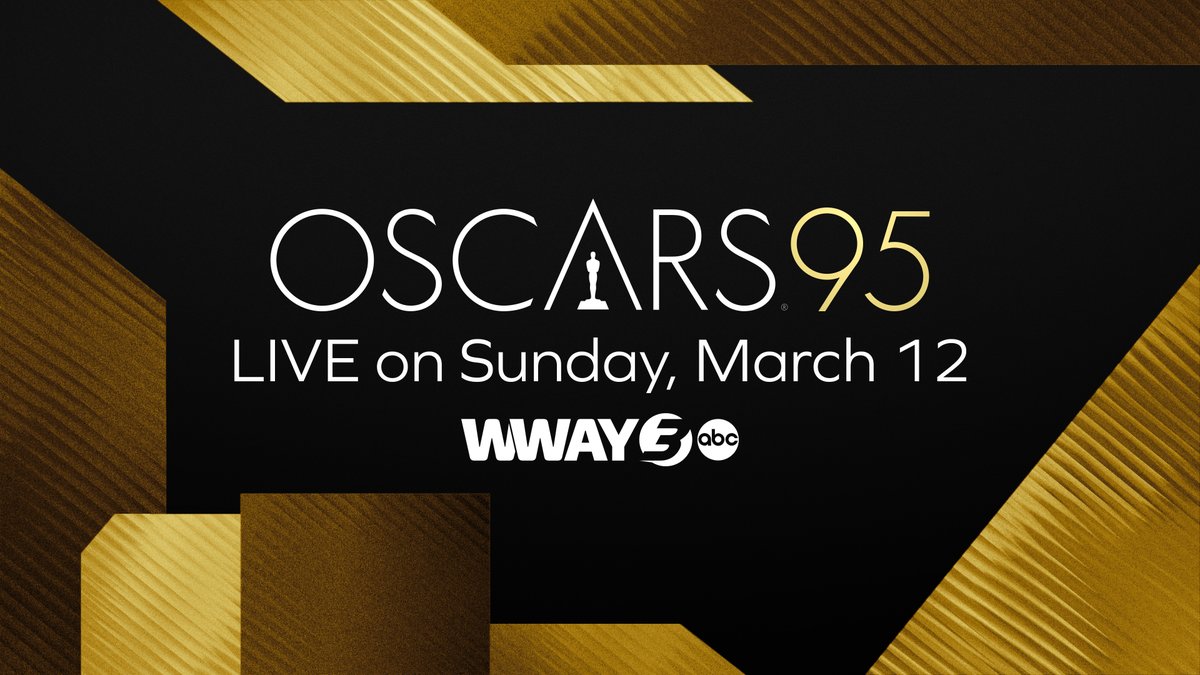 Watch the Oscars this Sunday on WWAY ABC. 
1:00 - 4:00 p.m. On The Red Carpet Live
5:30 - 6:00 p.m. ABC World News 
6:00 - 6:30 p.m. WWAY News at 6
6:30 - 8:00 p.m. Countdown to the Oscars
8:00  - 11:00 p.m. Oscars 
11:00 p.m. WWAY News at 11 
#WWAYTV #Oscars2023