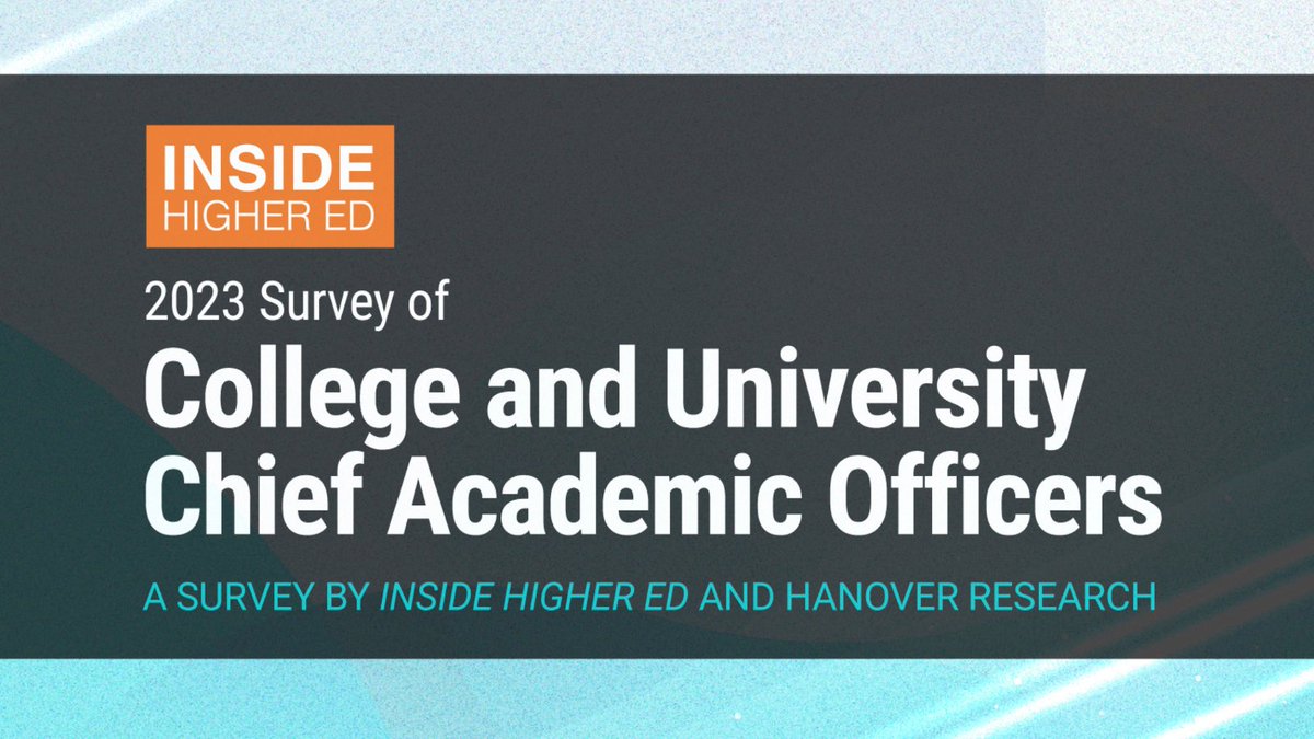 insidehighered's tweet photo. Survey: Half of Provosts Support Tenure Alternative #HigherEd #AcademicTwitter https://t.co/STTwzqukTc https://t.co/KWkUZjSOOJ