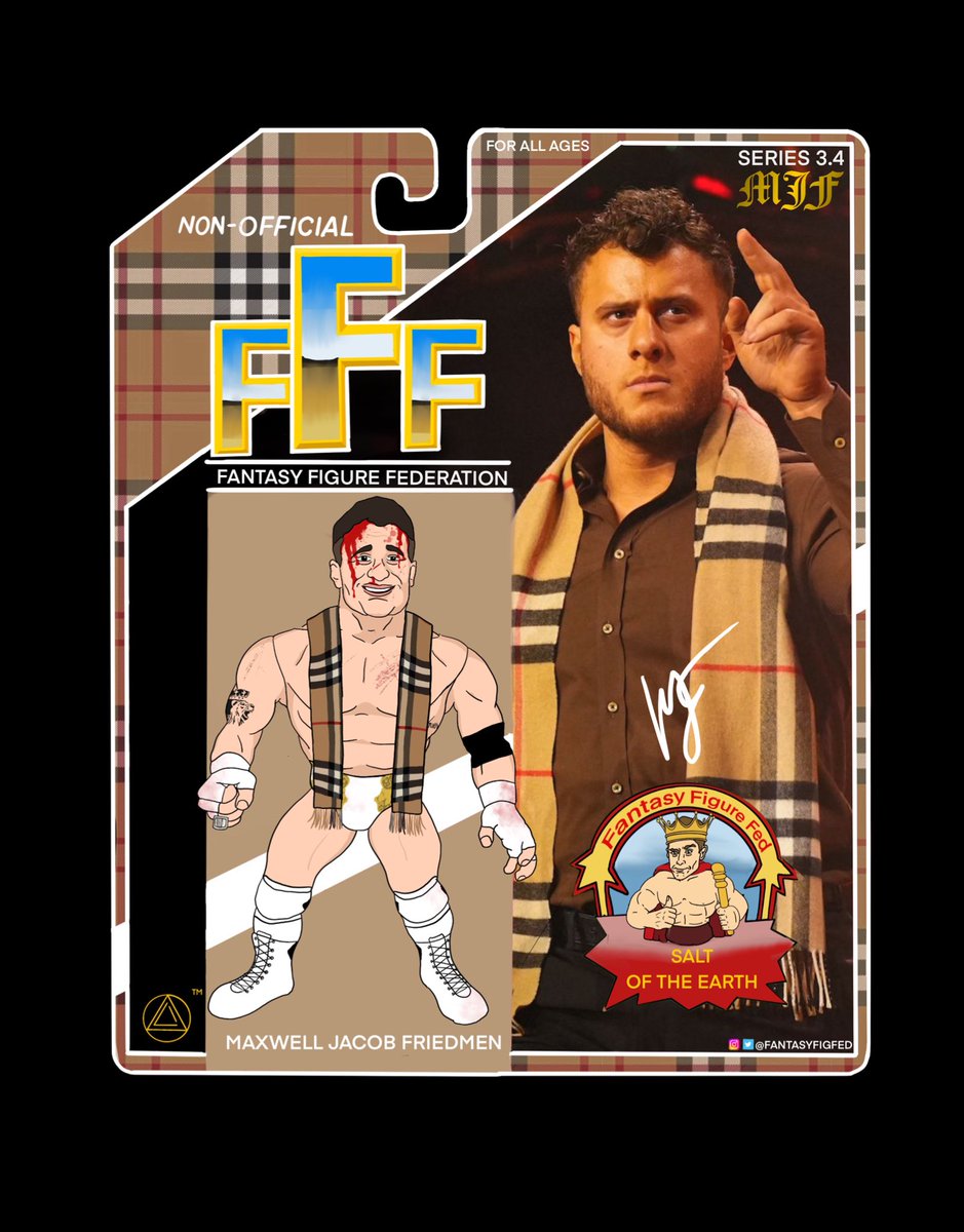 FantasyFigFed's tweet photo. Series 3.4 “The Devil Himself” and STILL AEW World Champion Maxwell Jacob Friedman @The_MJF Iron Man Edition.
#aew #aewfanart #mjf #customwrestlingfigures #prowrestling #customhasbro #hasbrowrestlingfigures #toyetic #actionfogures #actionfigure #actionfigurecollector https://t.co/D8nsW4CsW6