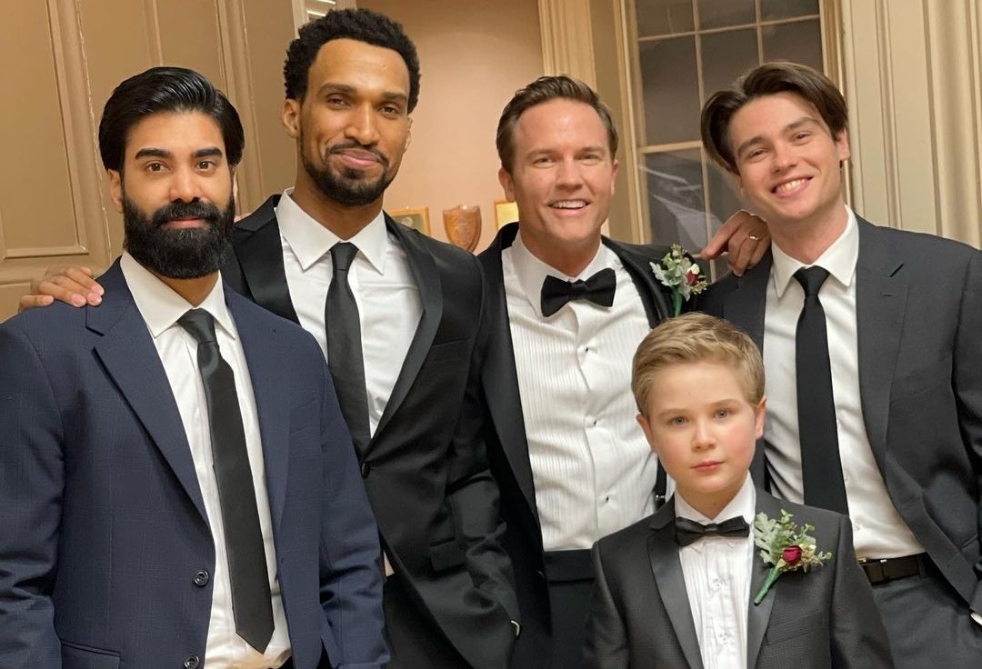 archivemallard's tweet photo. these men are naturally beautiful!! also, felix smile, so cute!! #ginnyandgeorgia https://t.co/lXc0JpKajj