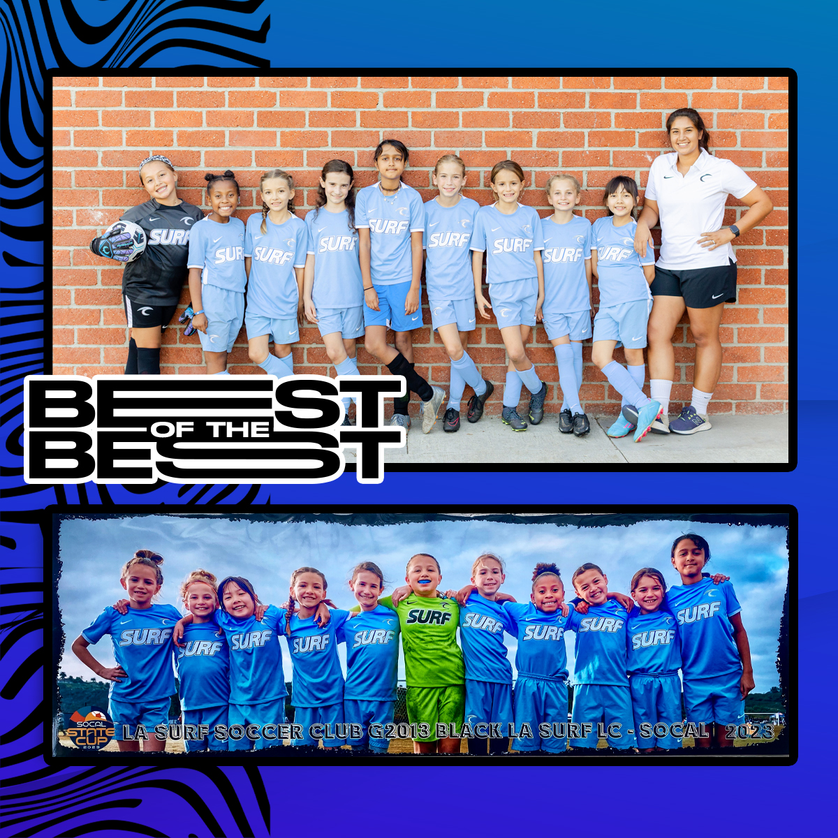 LASurfSoccer's tweet photo. Keep making your #MARKMADE Ladies! You have our Support toward a Strong Soccer Future ahead!
π #WeAreLASURF #BESTOFTHEBEST https://t.co/UOAhvl7TMd