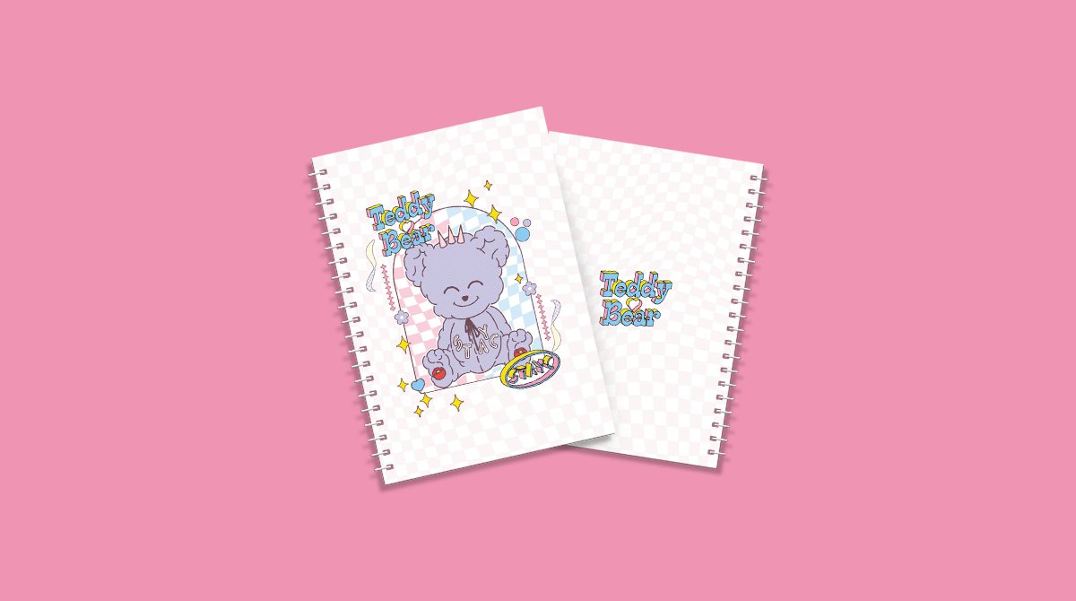 Pronta entrega - Stayc]
🐻 Teddy Bear 

🐻 Caderno Teddy Bear
💵 R$15,00

⚠️ Vendo apenas o design 
💳 Forma de pagamento: pix ou picpay
🗣️ Chame na dm