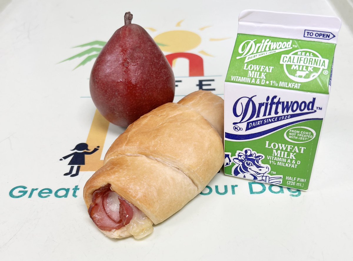 It’s National School Breakfast Week! #NSBW23 Dig in to school breakfast with a Ham and Cheese Croissant tomorrow, Wednesday, March 8th #EveryoneEats