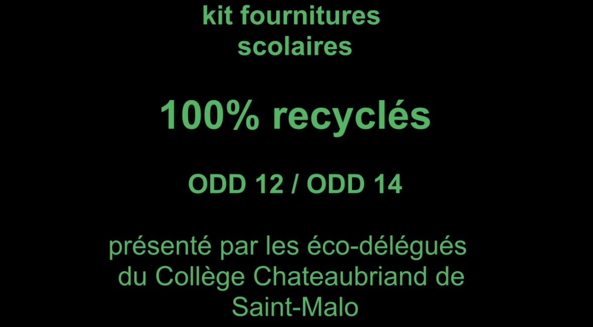 Voici le lien de la vidéo réalisée par les éco-délégués pour participer au Prix de l'action éco-déléguée🙂
video.toutatice.fr/video/35736-ki…
@DAACBretagne <a href="/edd_acrennes/">EDD Académie de Rennes 🌿🌍</a>