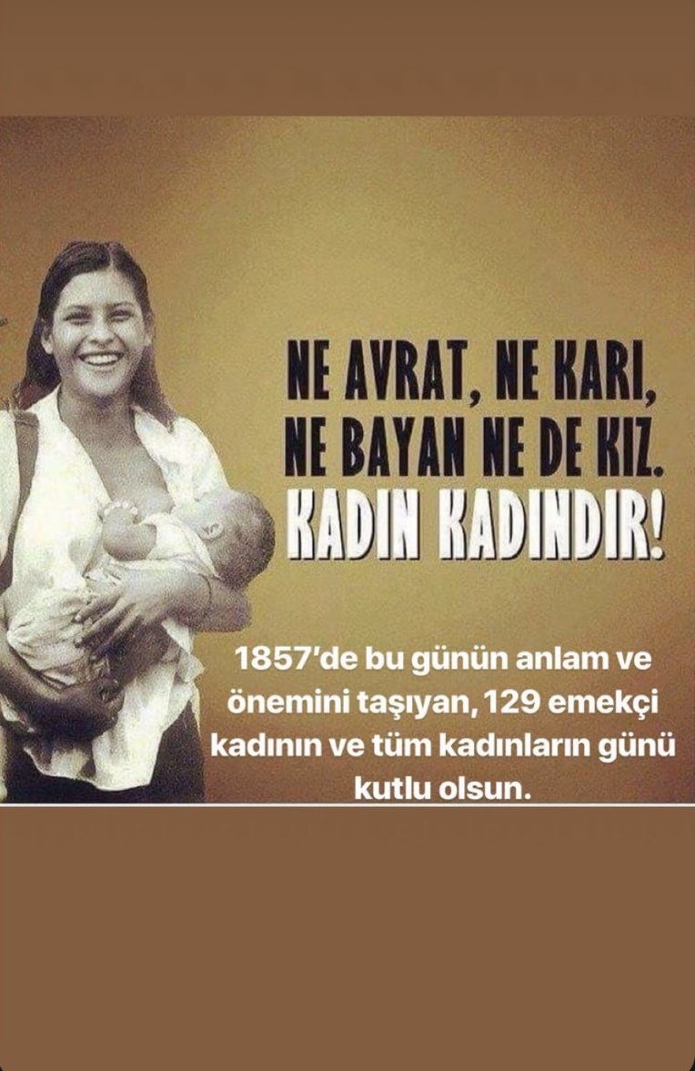 1857’de bu günün anlam ve önemini taşıyan, 129 emekçi kadının ve tüm kadınların günü kutlu olsun. #8M2023 #8MarchWomensDay #8MartDünyaEmekçiKadınlarGünü