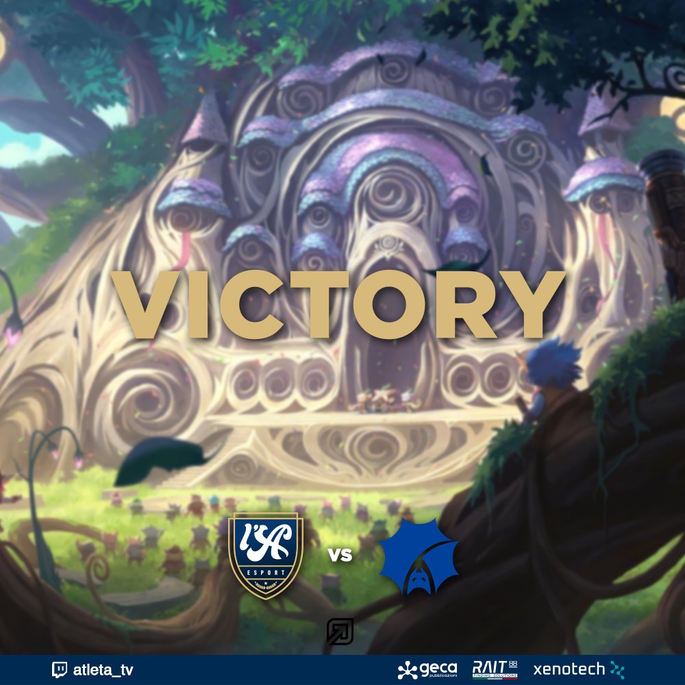 EsportAtleta's tweet photo. GG @abats_esports, terminiamo la week come piace a noi, con una vittoria!

@PGEsportsIT_LoL 
#ProGro
#Back4TheFuture https://t.co/zY41hJB2ED