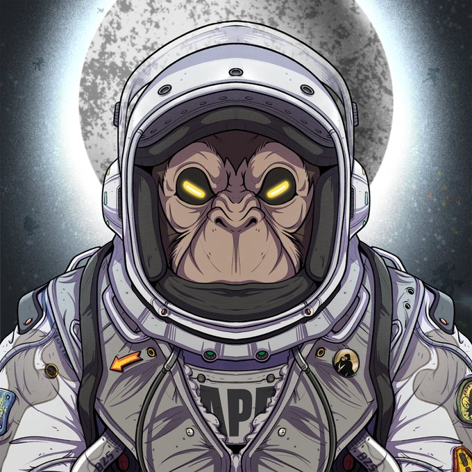 tobr94's tweet photo. @VizelWeb3 @apefinfts #astroape @apefinfts *the whole collection is wild! https://t.co/hlZyau1bZG