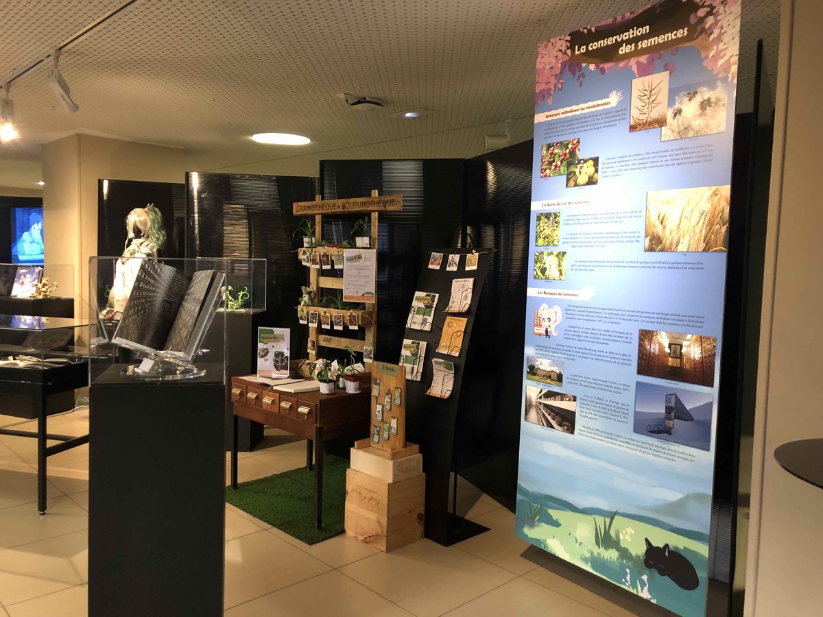 PuijalonS's tweet photo. C’est parti !! L’exposition « Tant qu’on sème » du 13ème Festival Science et Manga, c’est à la @BULyon1 , jusqu’au 23 Avril 2023 !!
@LEHNA_lab @herbierly https://t.co/7kUouBkweH