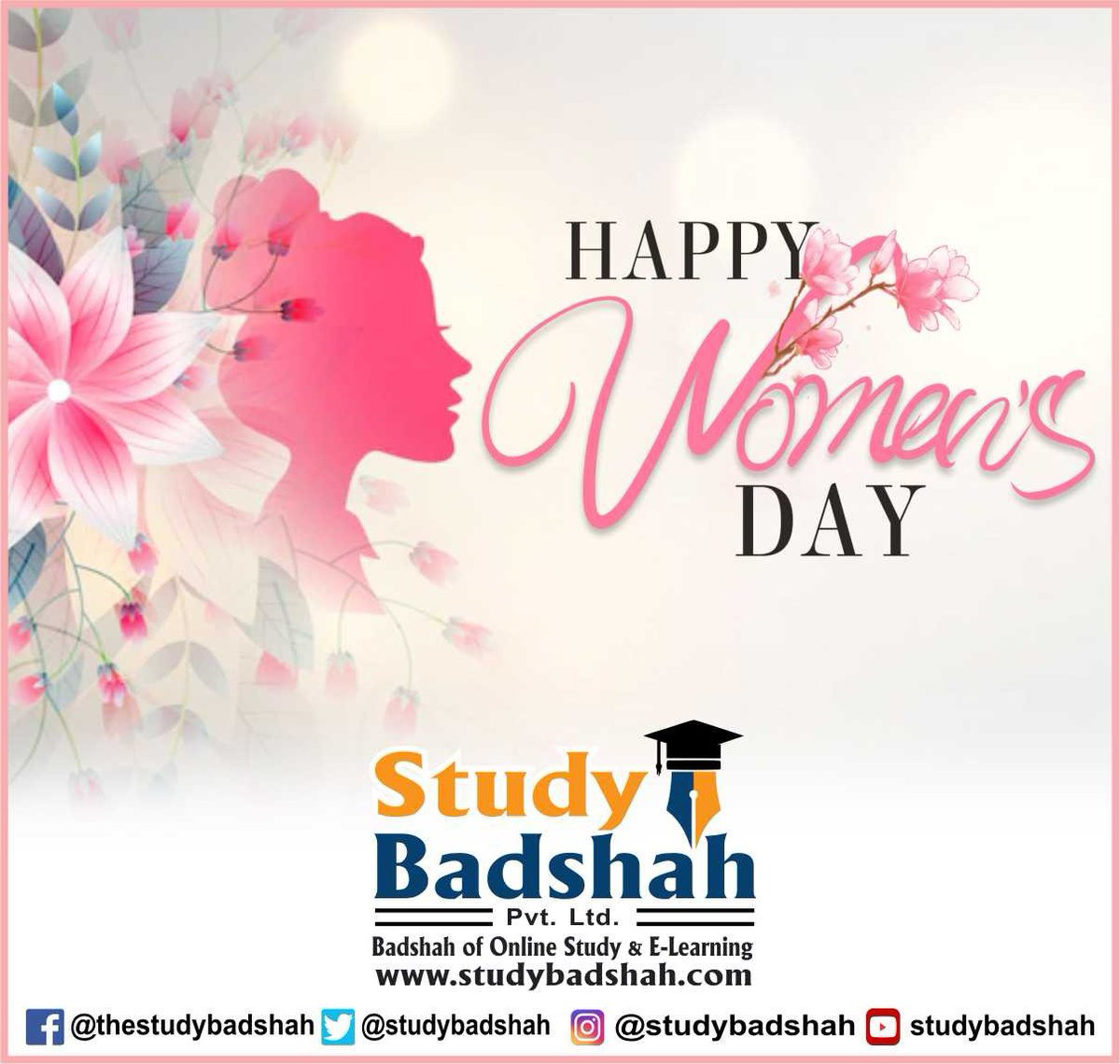 StudyBadshah's tweet photo. #HappyWomensDay
https://t.co/tXPerxUgtd https://t.co/dhD2e33SgR