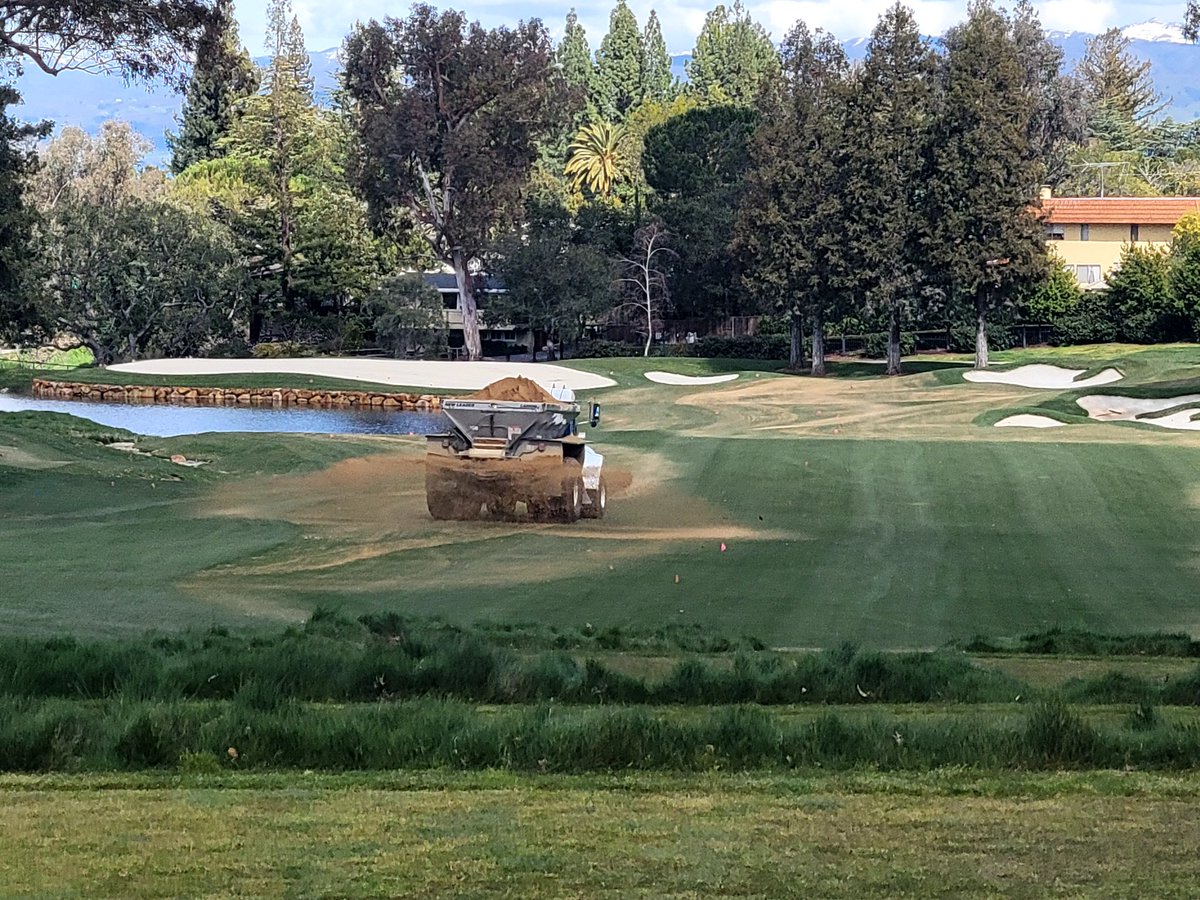 Kevin P. Breen (@kpbreen1) on Twitter photo Getting a break in the weather today during <a href="/LaRincCC/">La Rinconada CC</a> maintenance week. 600 tons of sand spread today. Thanks Reese Spray Systems for cranking it out. Getting a break in the weather today during <a href="/LaRincCC/">La Rinconada CC</a> maintenance week. 600 tons of sand spread today. Thanks Reese Spray Systems for cranking it out.