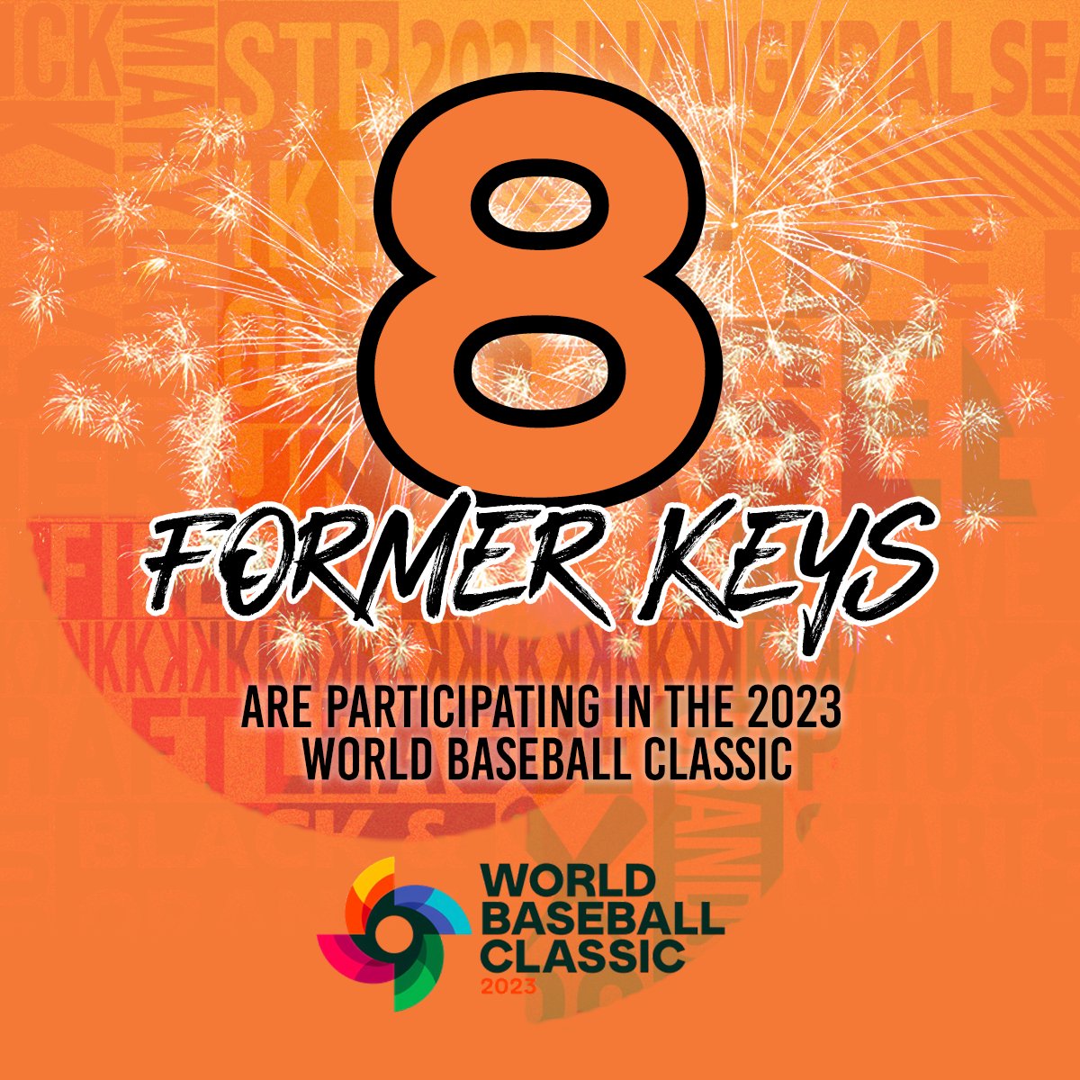 8 former Frederick Keys are participating in the 2023 World Baseball Classic representing 5 different countries!

Congratulations and good luck Dean Kremer, Adam Loewen, Eduardo Rodriquez, Manny Machado, Jonathan Schoop, Alex Katz, Anthony Santander, and Ty Kelly.

#Shakeyourkeys