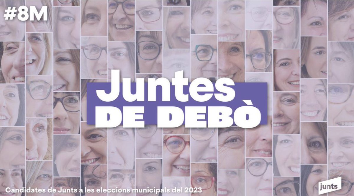 ➡️ Compromís municipalista per a unes polítiques locals feministes💜
#somjuntscalafell