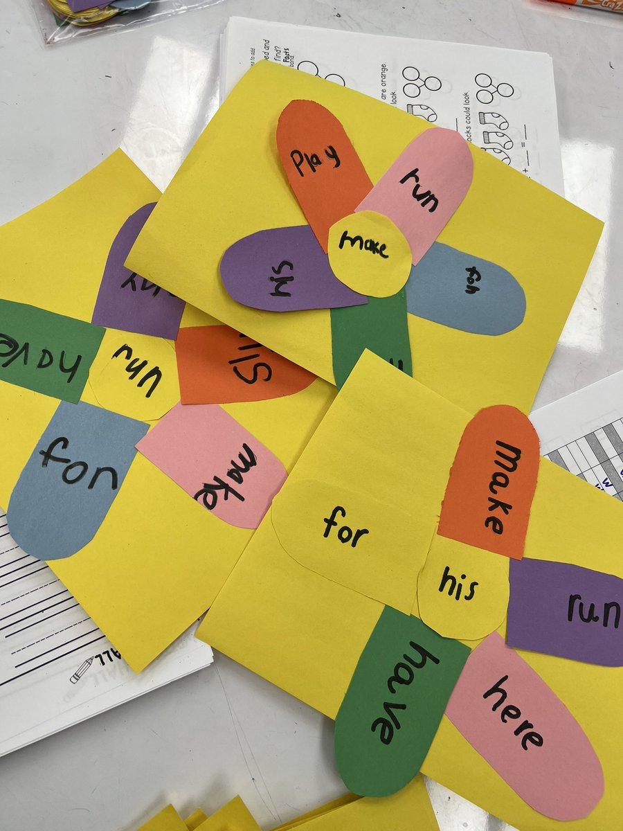 Working on some sigh word flowers for Spring 🌹🌸🌺🌷🌼