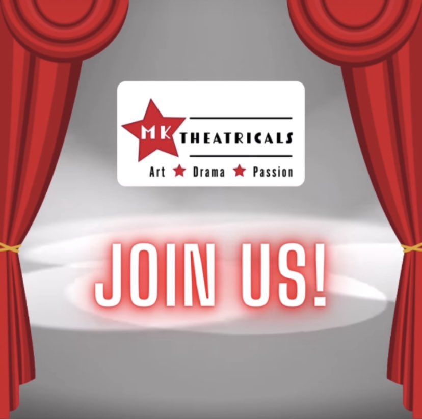 MkTheatricals's tweet photo. APPLICATIONS NOW OPEN!

Are you a South Yorkshire based actor or dancer?

Are you looking for stage crew work this year?

Experienced or not we want to hear from you?!

Email us at mktheatricals@outlook.com to begin your application 🤩

#actors #dancers #stagecrew #theatrecompany https://t.co/pdJ9uZkVaD