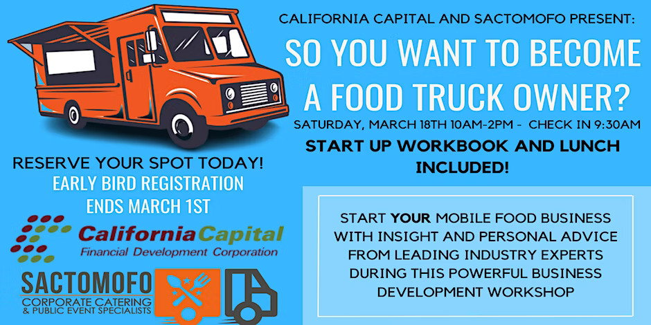 Here is a valuable opportunity for entrepreneurs interested in owning a food truck. This panel will help you gain the knowledge, resources, and connections you need to help you achieve that goal.

Please note that there is a fee to attend. Learn more at: 
bit.ly/foodtruckowner…