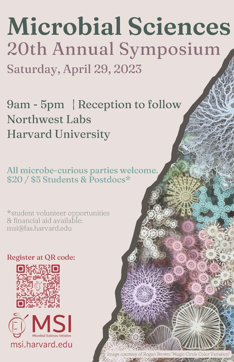 Harvard Microbial Sciences Initiative (MSI) tweet media