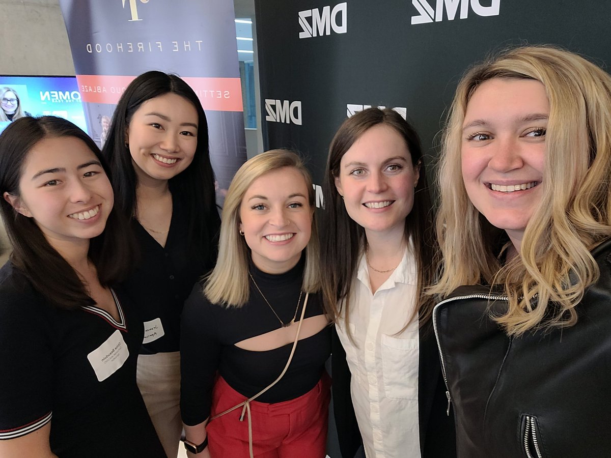 The winners of @thefirehood's $100K investments for @TheDMZ Women Founders Summit! @Apricottongirls @aretolabs @PragmaClin from Toronto, Edmonton and St. John's. Can't wait to work with all of you as the newest deals in our portfolio #FirehoodAngels #InternationalWomensDay
