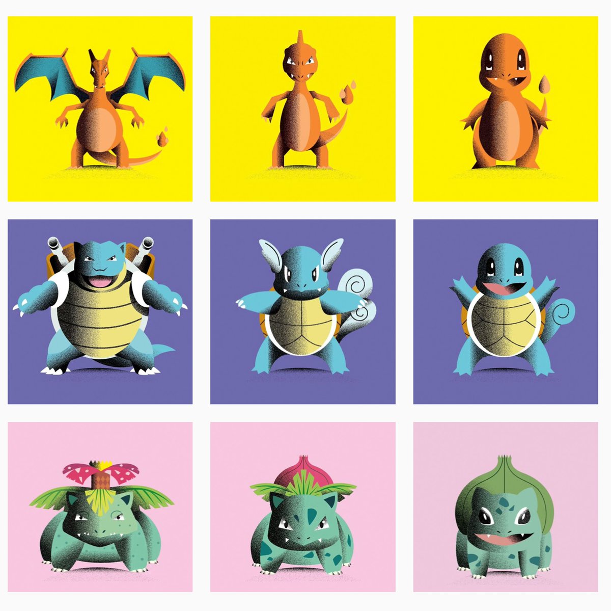 Been a bit lazy with posting recently, but making sure to keep illustrating fun projects. Here's a few Pokemon I had a blast creating!

#NFTCommunity #NFT #digitalart #illustration #Pokemon #pokemonart